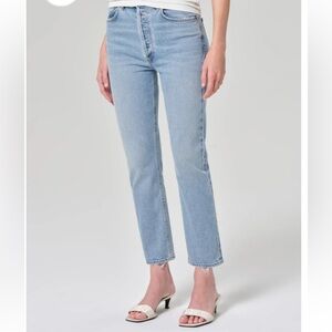 AGOLDE Riley High Rise Striaght Jeans